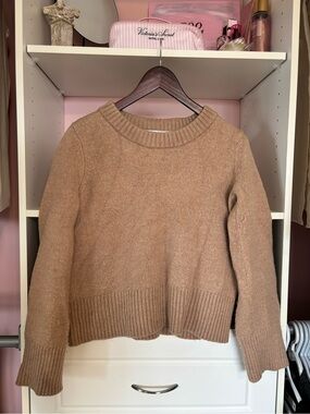 Max Studio Camel Crewneck Sweater